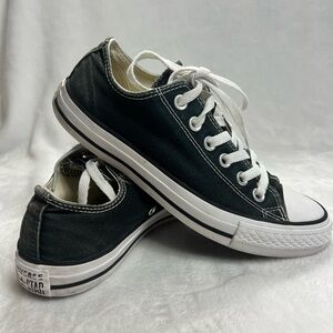 Converse Black and White Canvas Sneakers